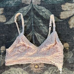 Aeropostale Lace Bralette in Light Pink
